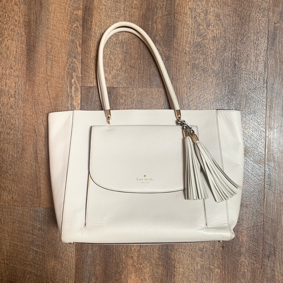 Kate Spade bag - large carryall in cream! - Picture 1 of 8